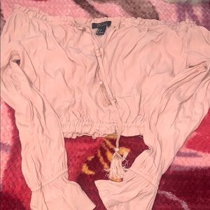 Small forever 21 off the shoulder top